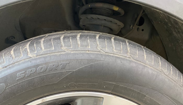 2018 Hyundai Creta SX AT 1.6 PETROL, Petrol, Automatic, 37,317 km, Left Front Tyre Tread