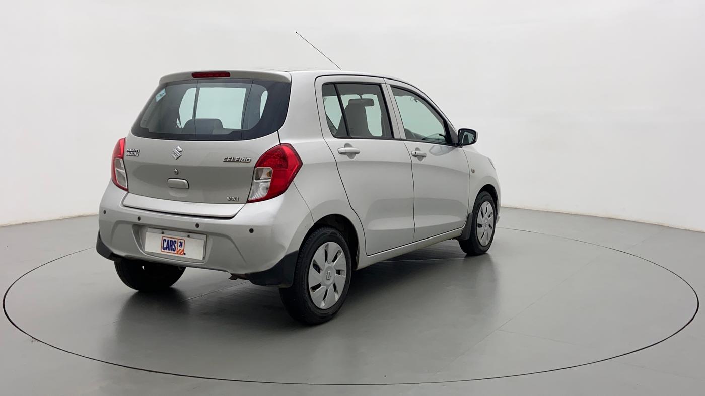 2017 Maruti Celerio VXI CNG D, CNG, Manual, 72,573 km, Right Back Diagonal