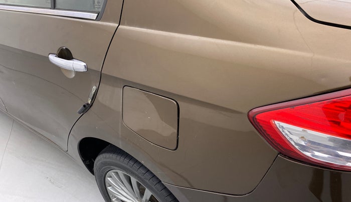 2016 Maruti Ciaz ZDI+ SHVS, Diesel, Manual, 82,681 km, Left quarter panel - Minor scratches