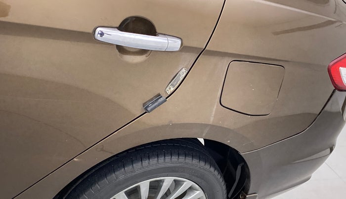 2016 Maruti Ciaz ZDI+ SHVS, Diesel, Manual, 82,681 km, Left quarter panel - Rusted