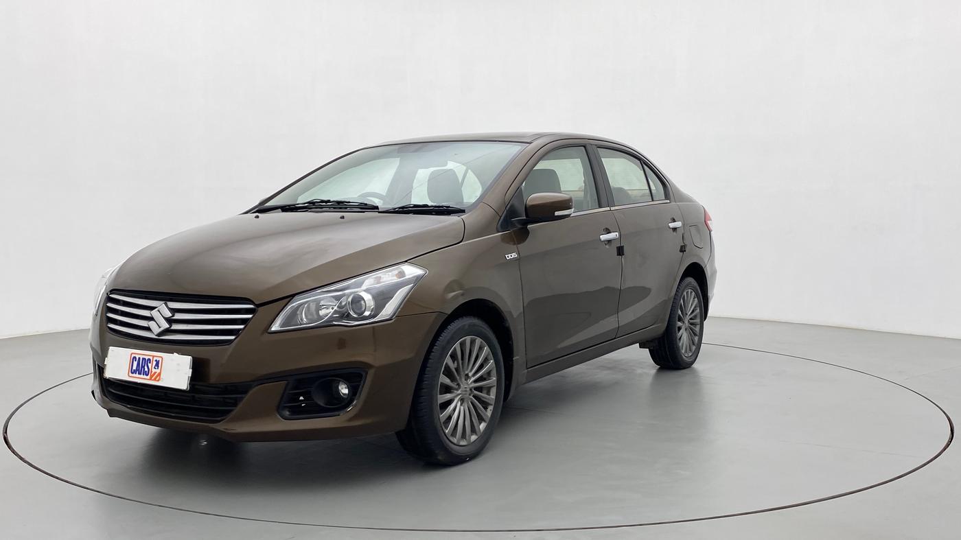 2016 Maruti Ciaz ZDI+ SHVS, Diesel, Manual, 82,681 km, Left Front Diagonal