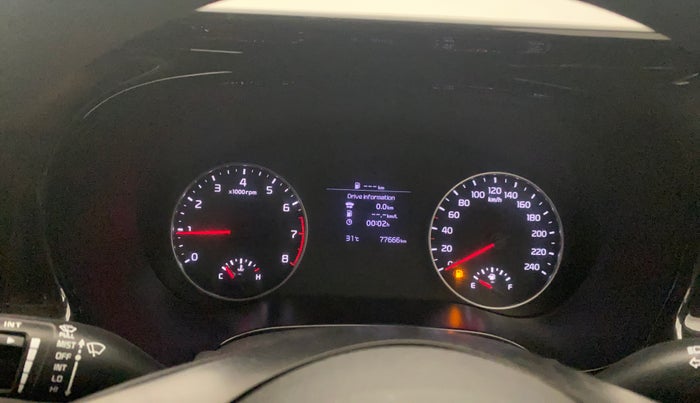 2020 KIA SELTOS HTK PLUS 1.5, Petrol, Manual, 77,663 km, Odometer Image