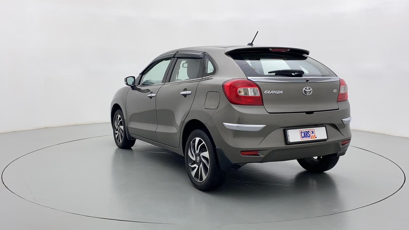 2019 Toyota Glanza G MT PETROL, Petrol, Manual, 65,666 km, Left Back Diagonal