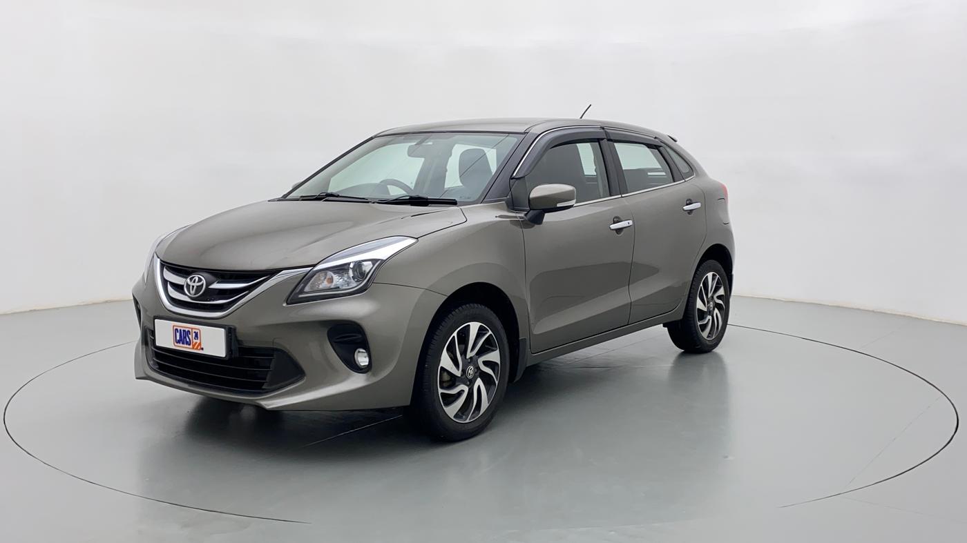 2019 Toyota Glanza G MT PETROL, Petrol, Manual, 65,666 km, Left Front Diagonal