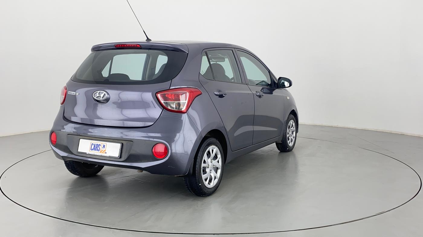 2018 Hyundai Grand i10 MAGNA 1.2 KAPPA VTVT, CNG, Manual, 43,762 km, Right Back Diagonal