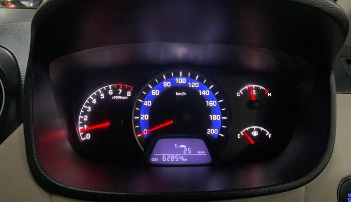 2015 Hyundai Xcent SX 1.2, Petrol, Manual, 62,843 km, Odometer Image