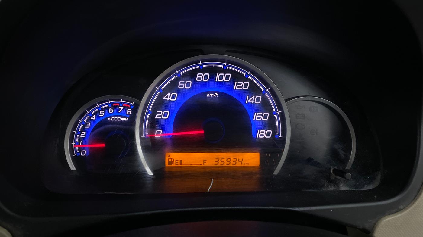 2017 Maruti Wagon R 1.0 VXI, Petrol, Manual, 45,476 km, Odometer Image