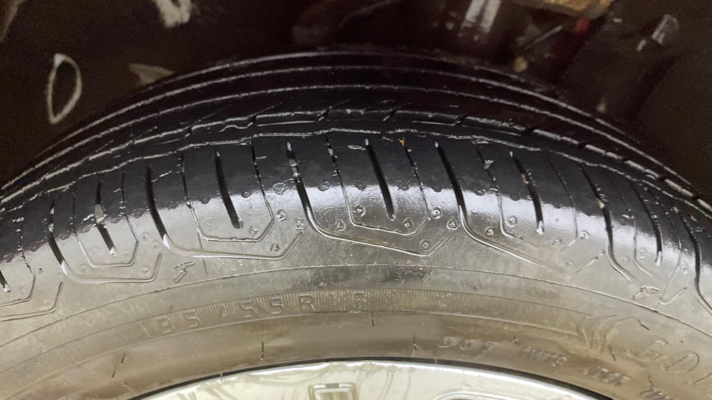 2022 Tata ALTROZ XT PETROL, Petrol, Manual, 25,569 km, Left Front Tyre Tread