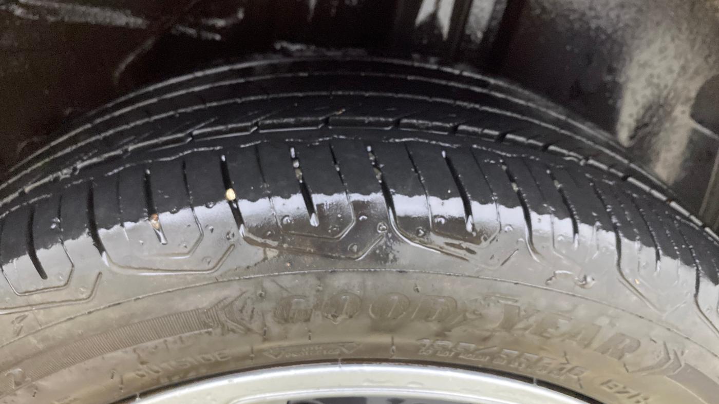 2022 Tata ALTROZ XT PETROL, Petrol, Manual, 25,569 km, Left Rear Tyre Tread