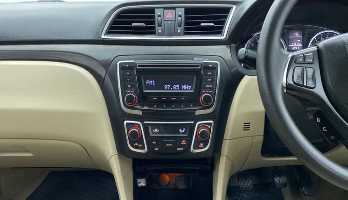 2017 Maruti Ciaz DELTA 1.4 VVT, Petrol, Manual, 41,469 km, Air Conditioner