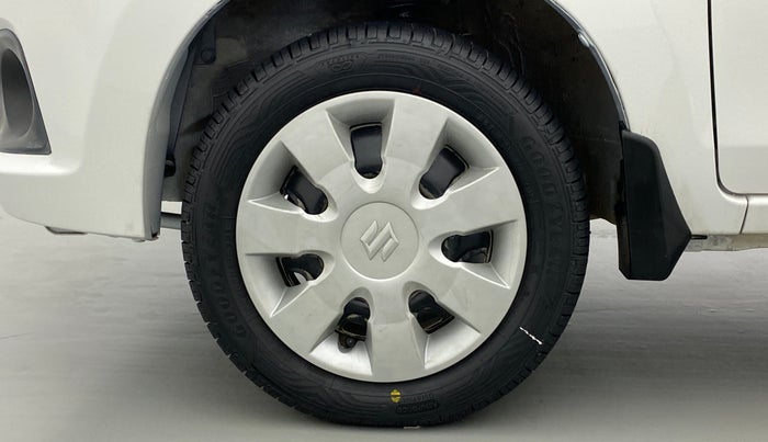 2015 Maruti Alto K10 VXI P, Petrol, Manual, Left Front Wheel