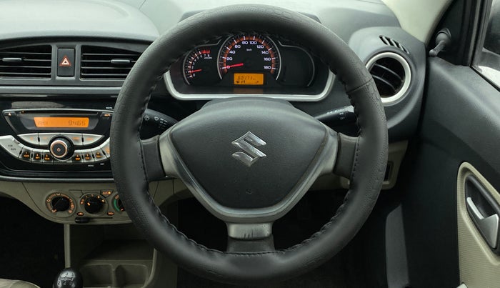 2015 Maruti Alto K10 VXI P, Petrol, Manual, Steering Wheel Close Up