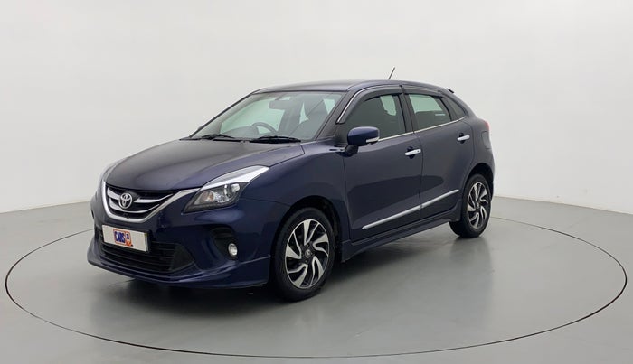 2019 Toyota Glanza V CVT, Petrol, Automatic, 15,198 km, Left Front Diagonal
