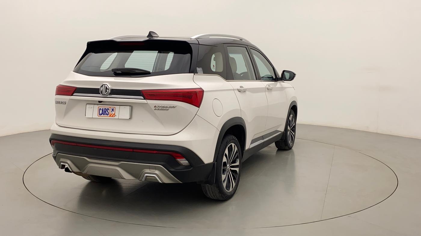 2021 MG HECTOR SHARP 2.0 DIESEL DUAL TONE, Diesel, Manual, 1,27,904 km, Right Back Diagonal