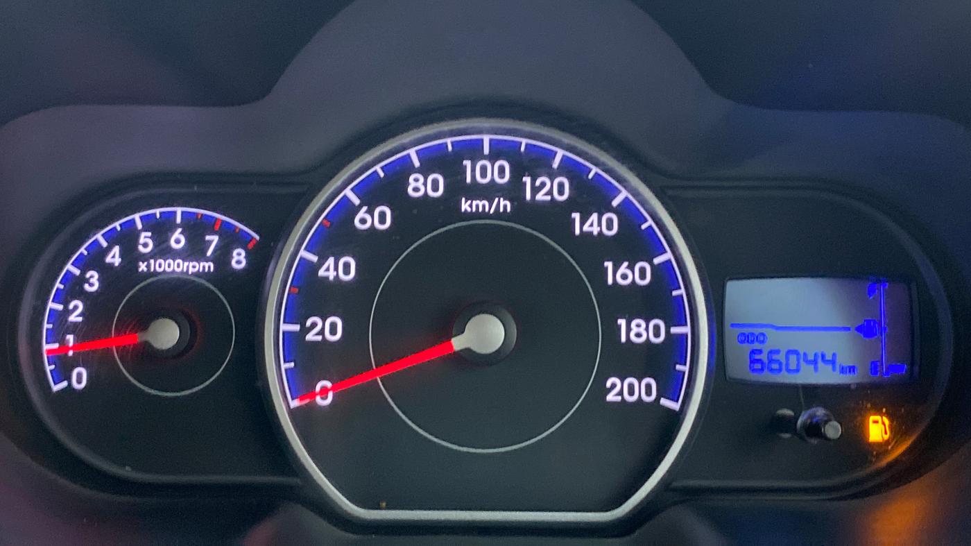 2012 Hyundai i10 MAGNA 1.2, Petrol, Manual, 66,044 km, Odometer Image