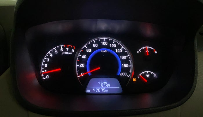 2015 Hyundai Grand i10 SPORTZ 1.2 KAPPA VTVT, Petrol, Manual, 42,064 km, Odometer Image