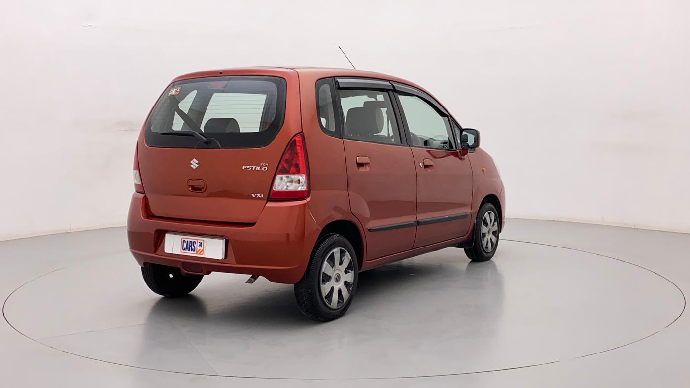 2011 Maruti Zen Estilo VXI, Petrol, Manual, 47,400 km, Right Back Diagonal