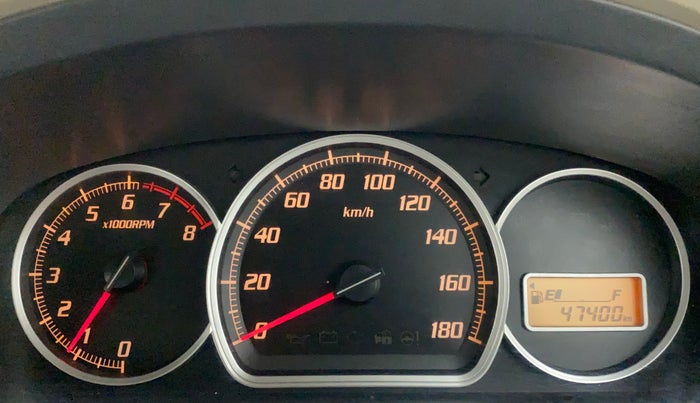 2011 Maruti Zen Estilo VXI, Petrol, Manual, 47,400 km, Odometer Image
