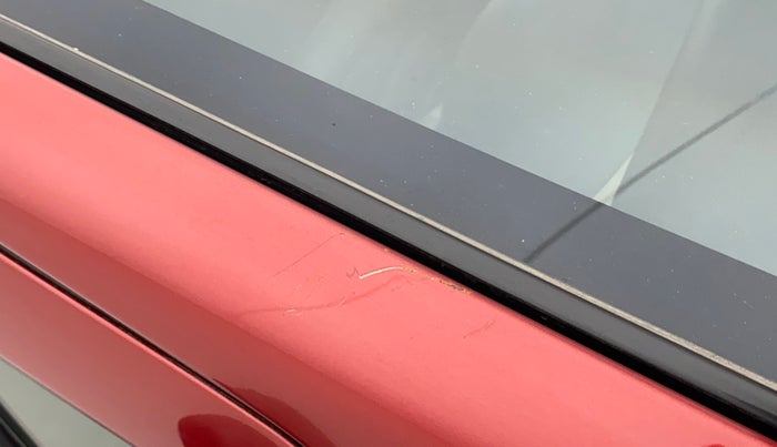 2015 Maruti Wagon R 1.0 LXI CNG, CNG, Manual, 49,864 km, Right A pillar - Minor scratches