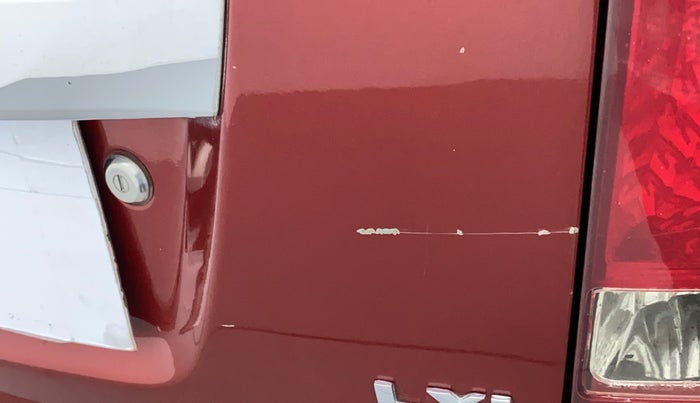 2015 Maruti Wagon R 1.0 LXI CNG, CNG, Manual, 49,864 km, Dicky (Boot door) - Minor scratches