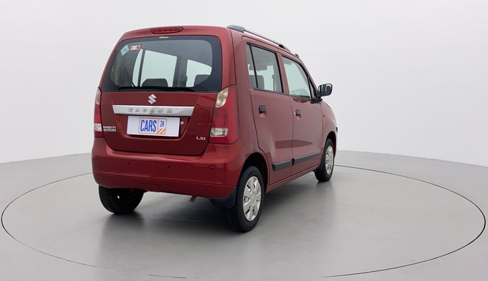 2015 Maruti Wagon R 1.0 LXI CNG, CNG, Manual, 49,864 km, Right Back Diagonal