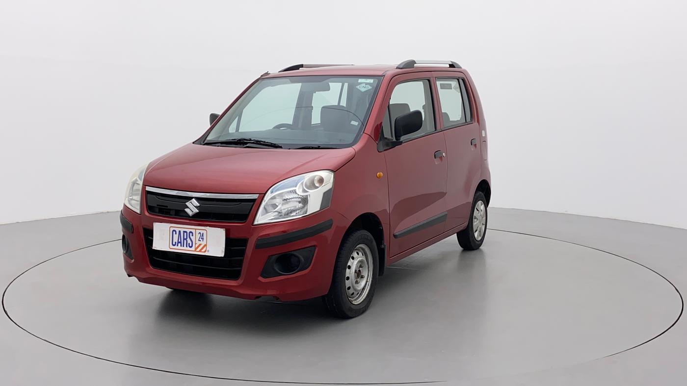 2015 Maruti Wagon R 1.0 LXI CNG, CNG, Manual, 49,864 km, Left Front Diagonal