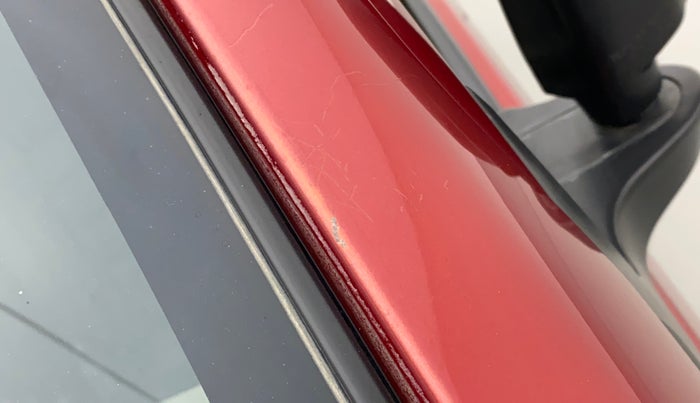 2015 Maruti Wagon R 1.0 LXI CNG, CNG, Manual, 49,864 km, Left A pillar - Minor scratches