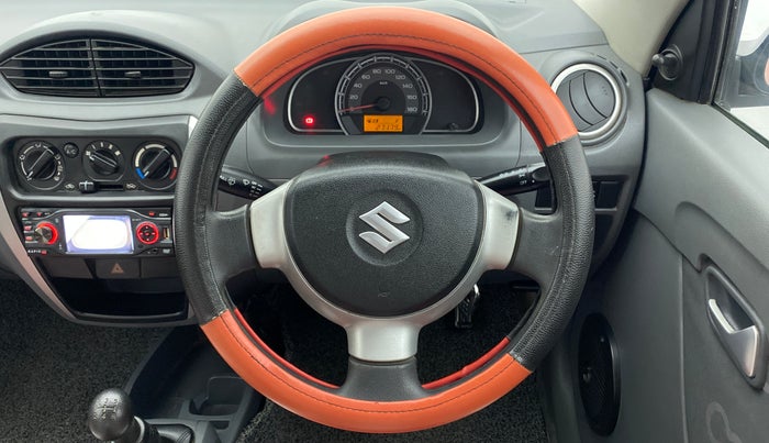 2012 Maruti Alto 800 LXI, Petrol, Manual, 27,179 km, Steering Wheel Close Up