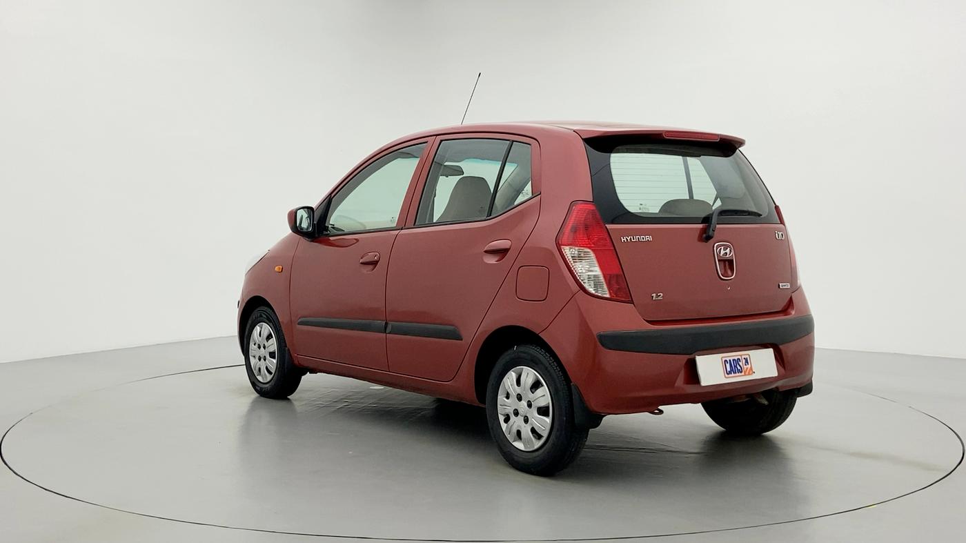 2010 Hyundai i10 SPORTZ 1.2 KAPPA2, Petrol, Manual, 36,836 km, Left Back Diagonal