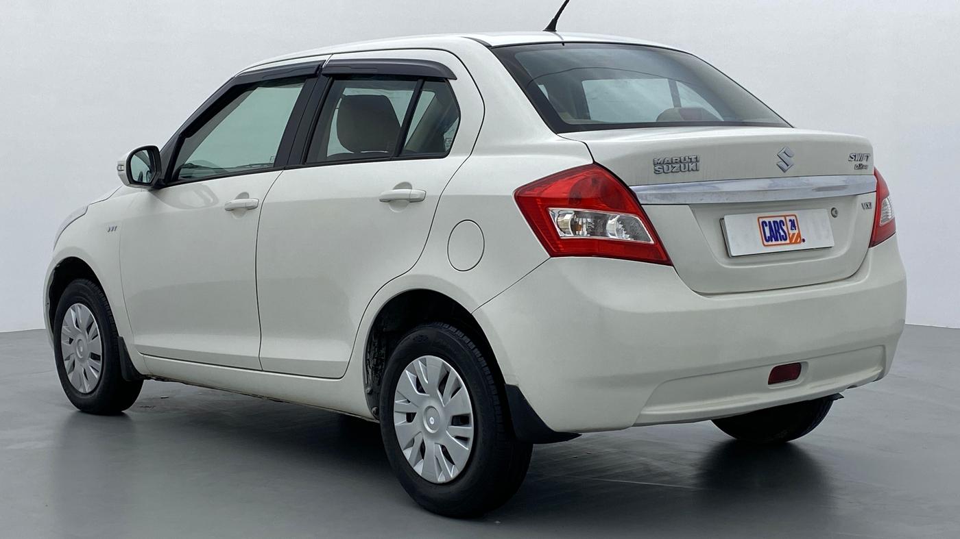 2013 Maruti Swift Dzire VXI 1.2 BS IV, Petrol, Manual, 60,882 km, Left Back Diagonal (45- Degree) View
