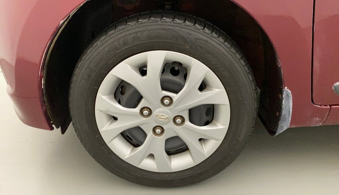 2013 Hyundai Grand i10 SPORTZ 1.2 KAPPA VTVT, CNG, Manual, 67,207 km, Left Front Wheel