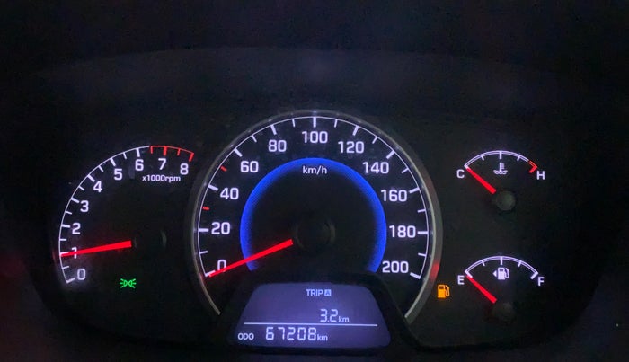 2013 Hyundai Grand i10 SPORTZ 1.2 KAPPA VTVT, CNG, Manual, 67,207 km, Odometer Image