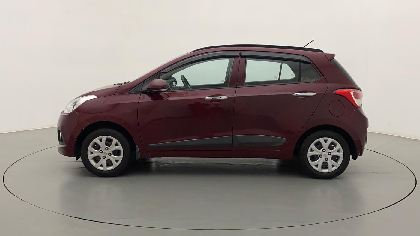 2013 Hyundai Grand i10 SPORTZ 1.2 KAPPA VTVT, CNG, Manual, 67,207 km, Left Side
