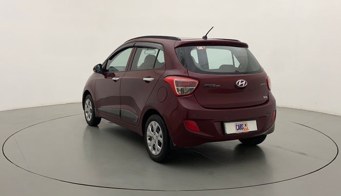 2013 Hyundai Grand i10 SPORTZ 1.2 KAPPA VTVT, CNG, Manual, 67,207 km, Left Back Diagonal