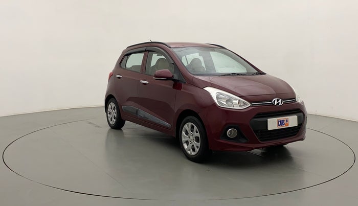 2013 Hyundai Grand i10 SPORTZ 1.2 KAPPA VTVT, CNG, Manual, 67,207 km, Right Front Diagonal