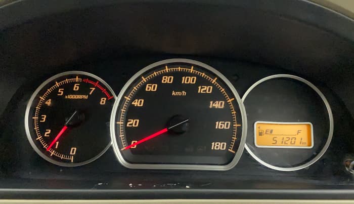 2013 Maruti Zen Estilo VXI, Petrol, Manual, 51,201 km, Odometer Image