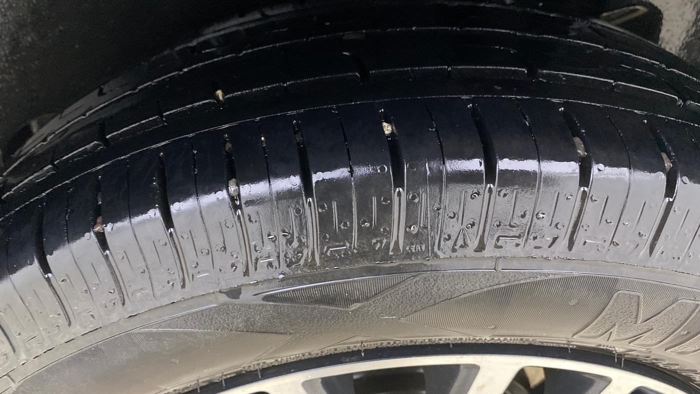 2017 Maruti Dzire ZXI PLUS AMT, Petrol, Automatic, 95,831 km, Left Rear Tyre Tread