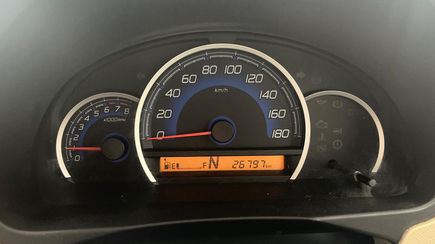2017 Maruti Wagon R 1.0 VXI AMT, Petrol, Automatic, 26,796 km, Odometer Image