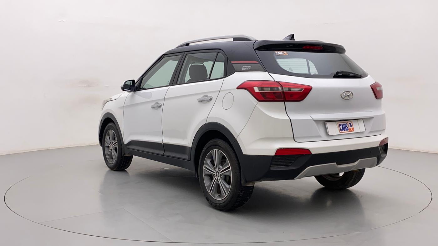 2016 Hyundai Creta SX PLUS 1.6 PETROL, Petrol, Manual, 81,388 km, Left Back Diagonal