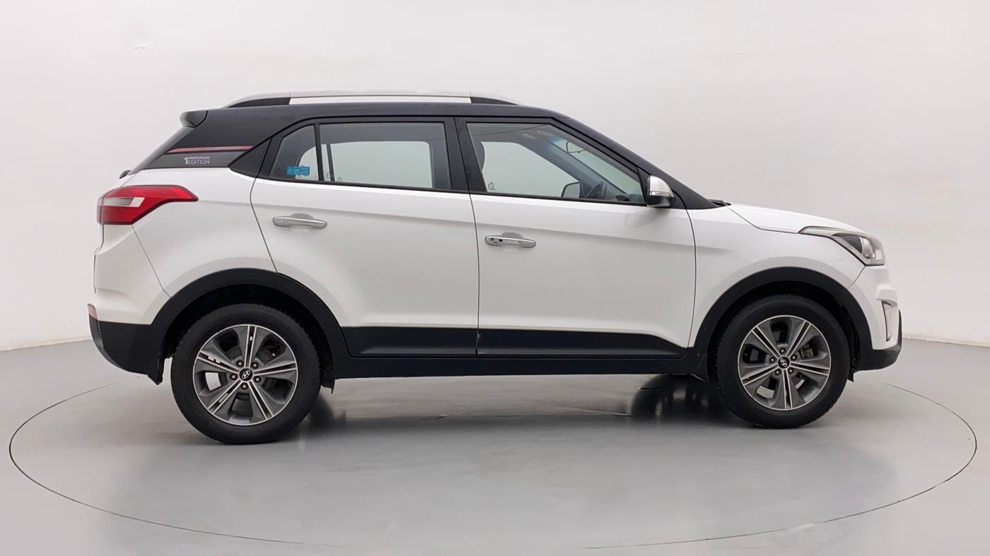 2016 Hyundai Creta SX PLUS 1.6 PETROL, Petrol, Manual, 81,388 km, Right Side View