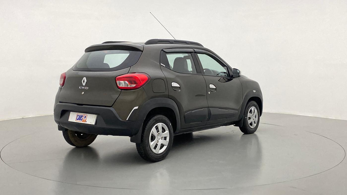 2019 Renault Kwid RXT 1.0 EASY-R AT OPTION, Petrol, Automatic, 16,462 km, Right Back Diagonal