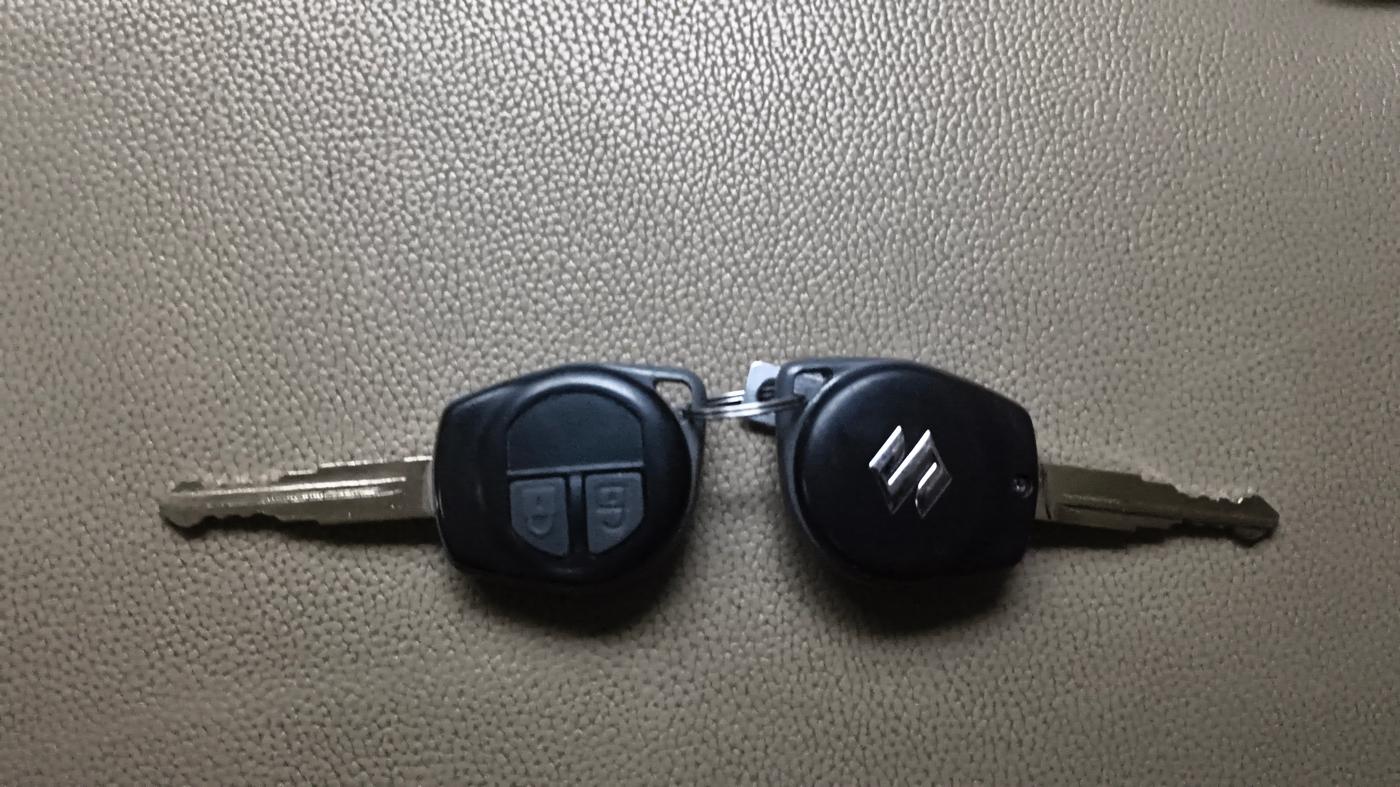 2016 Maruti Ertiga VXI AT, Petrol, Automatic, 1,17,083 km, Key Close Up