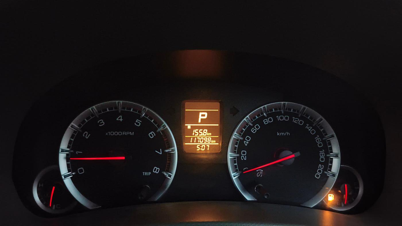 2016 Maruti Ertiga VXI AT, Petrol, Automatic, 1,17,083 km, Odometer Image