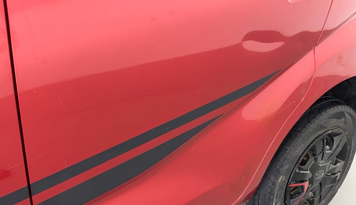 2016 Datsun Redi Go S, Petrol, Manual, 43,762 km, Rear left door - Slightly dented