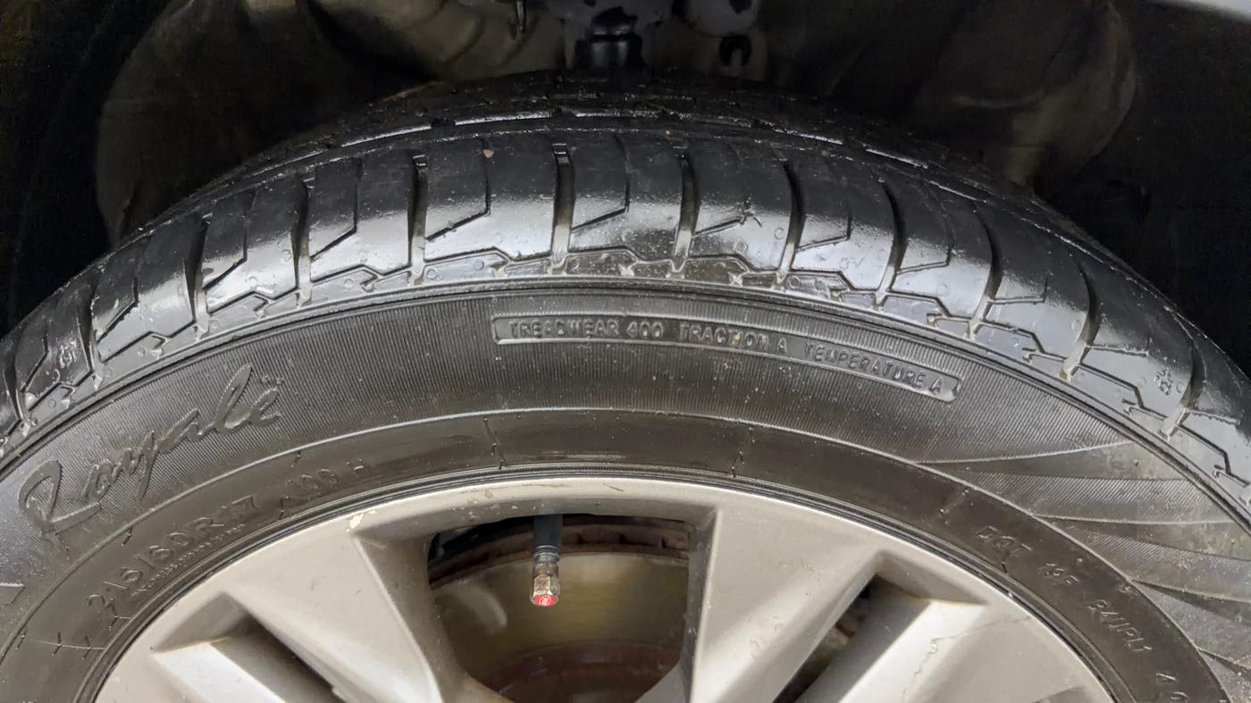 2020 KIA SELTOS HTX 1.5 PETROL, Petrol, Manual, 1,10,792 km, Right Front Tyre Tread