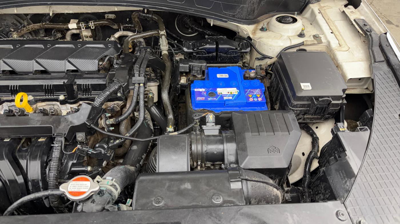 2020 KIA SELTOS HTX 1.5 PETROL, Petrol, Manual, 1,10,792 km, Engine View - Left