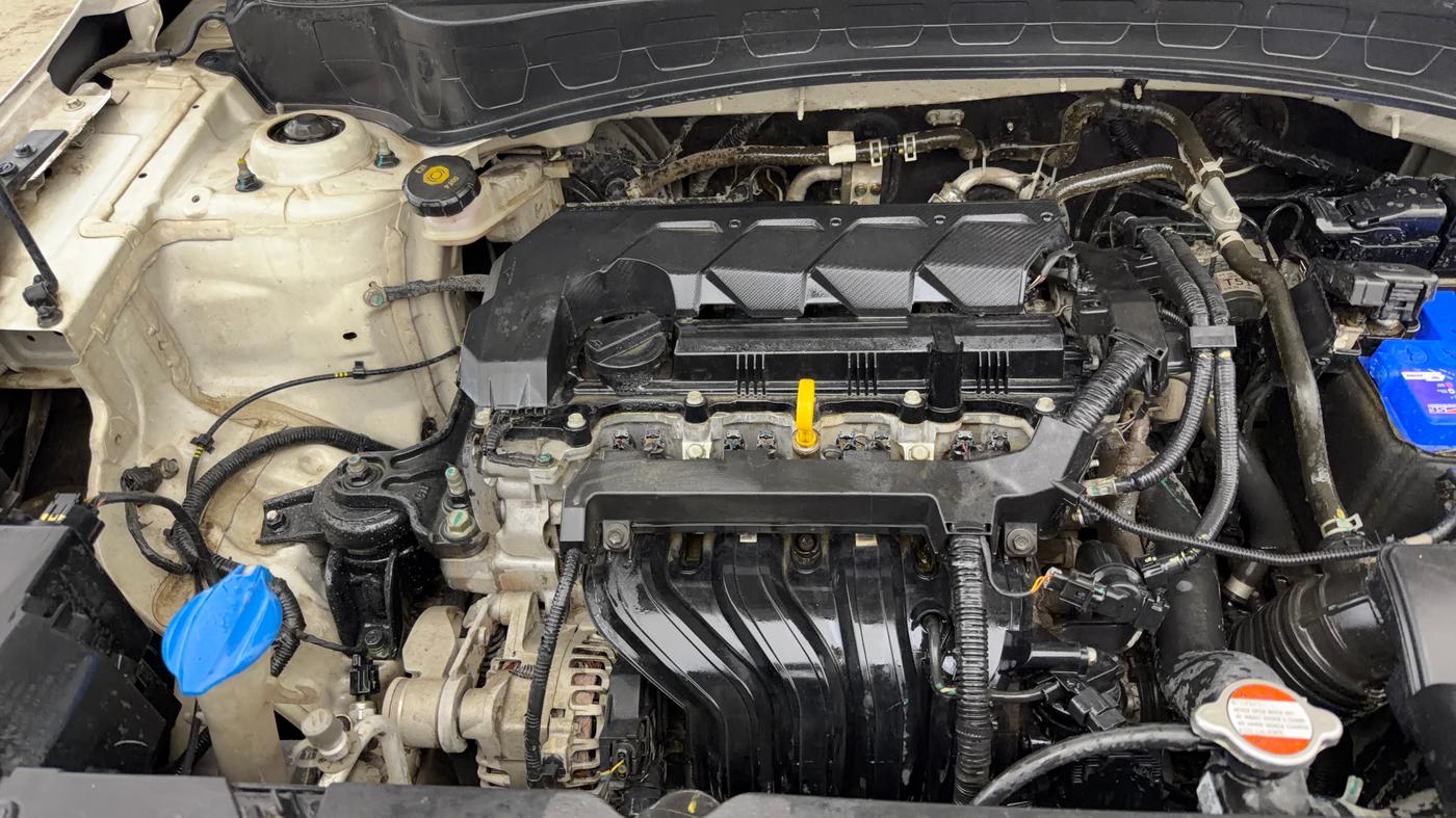 2020 KIA SELTOS HTX 1.5 PETROL, Petrol, Manual, 1,10,792 km, Engine View - Right