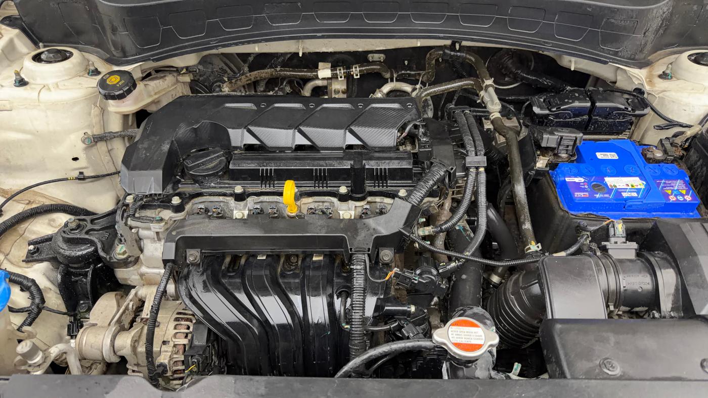 2020 KIA SELTOS HTX 1.5 PETROL, Petrol, Manual, 1,10,792 km, Engine View