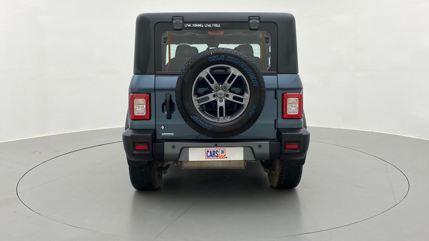 2021 Mahindra Thar LX PETROL HT 4WD AT, Petrol, Automatic, 31,551 km, Back/Rear