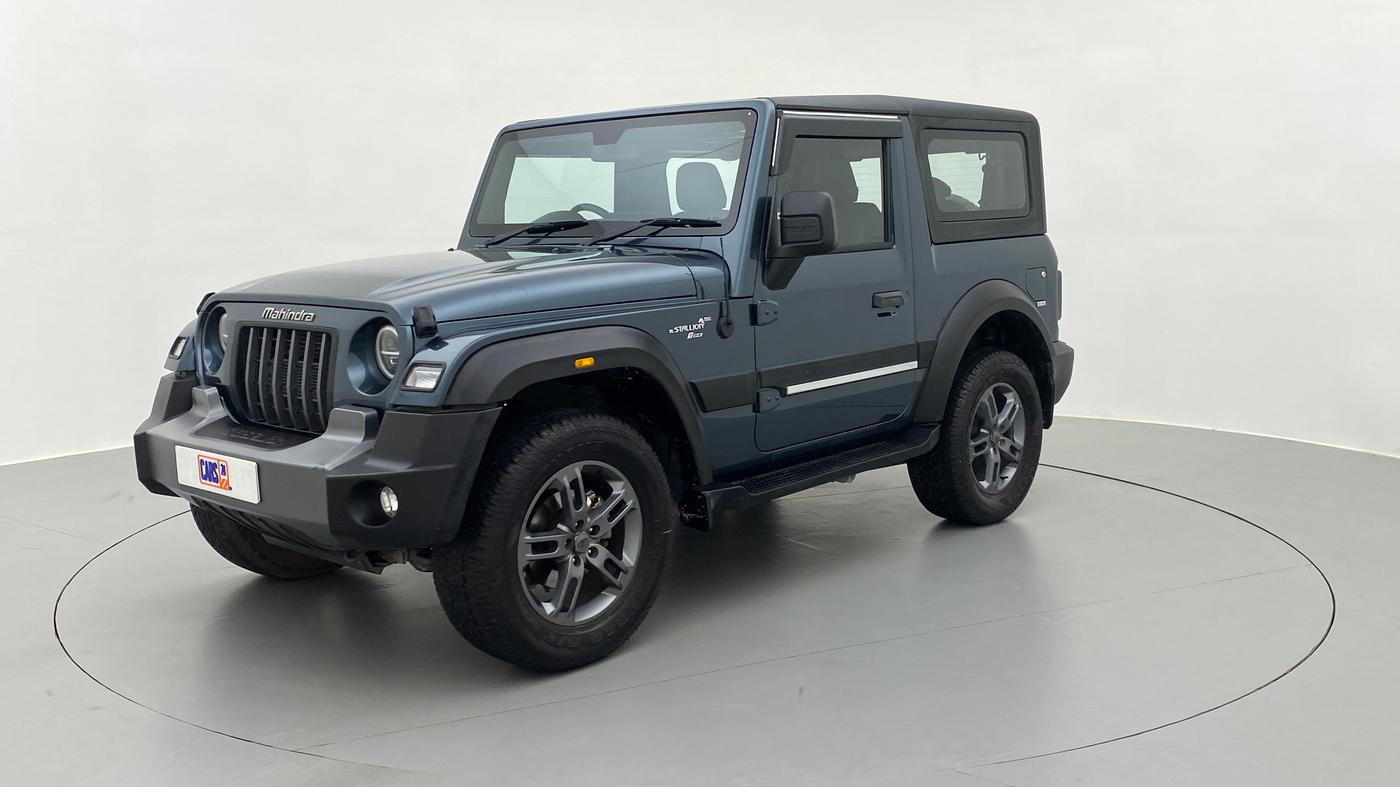 2021 Mahindra Thar LX PETROL HT 4WD AT, Petrol, Automatic, 31,551 km, Left Front Diagonal